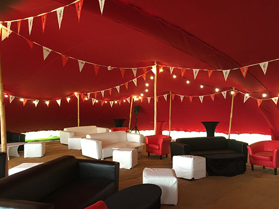 Electric Picnic Tentitckle Tent Interior