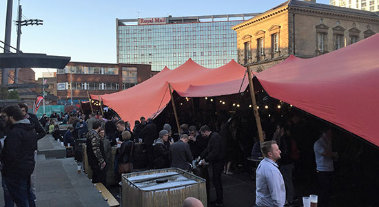 Tentickle Tents at Belfast Craft Beer Festival