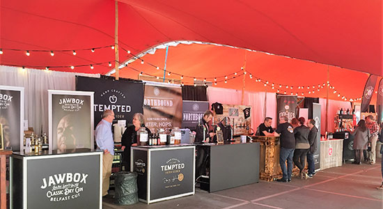 Different Beer Options at Belfast Craft Beer Festival