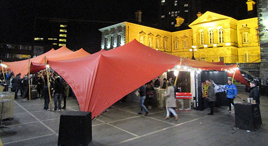 Tentickle Tents at Belfast Craft Beer Festival