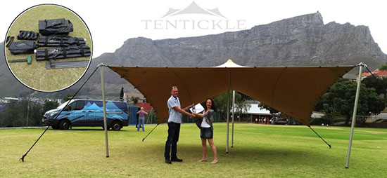 Tentickle Stretch Tents Sponsors The German School Raffle