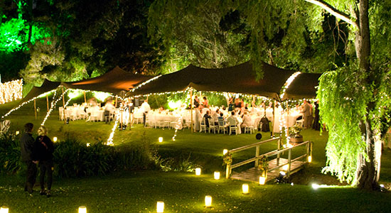 Lighting - Tented Wedding