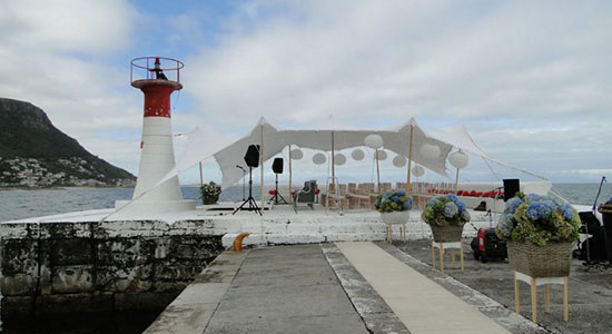 Take the hassle out of wedding planning with a Bedouin stretch tent